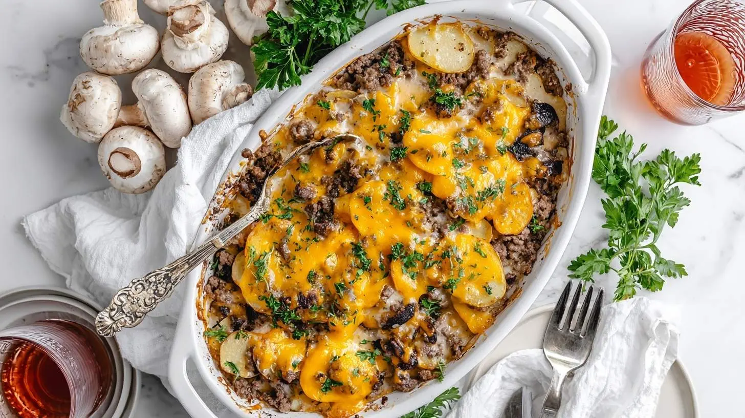 beef and potato casserole