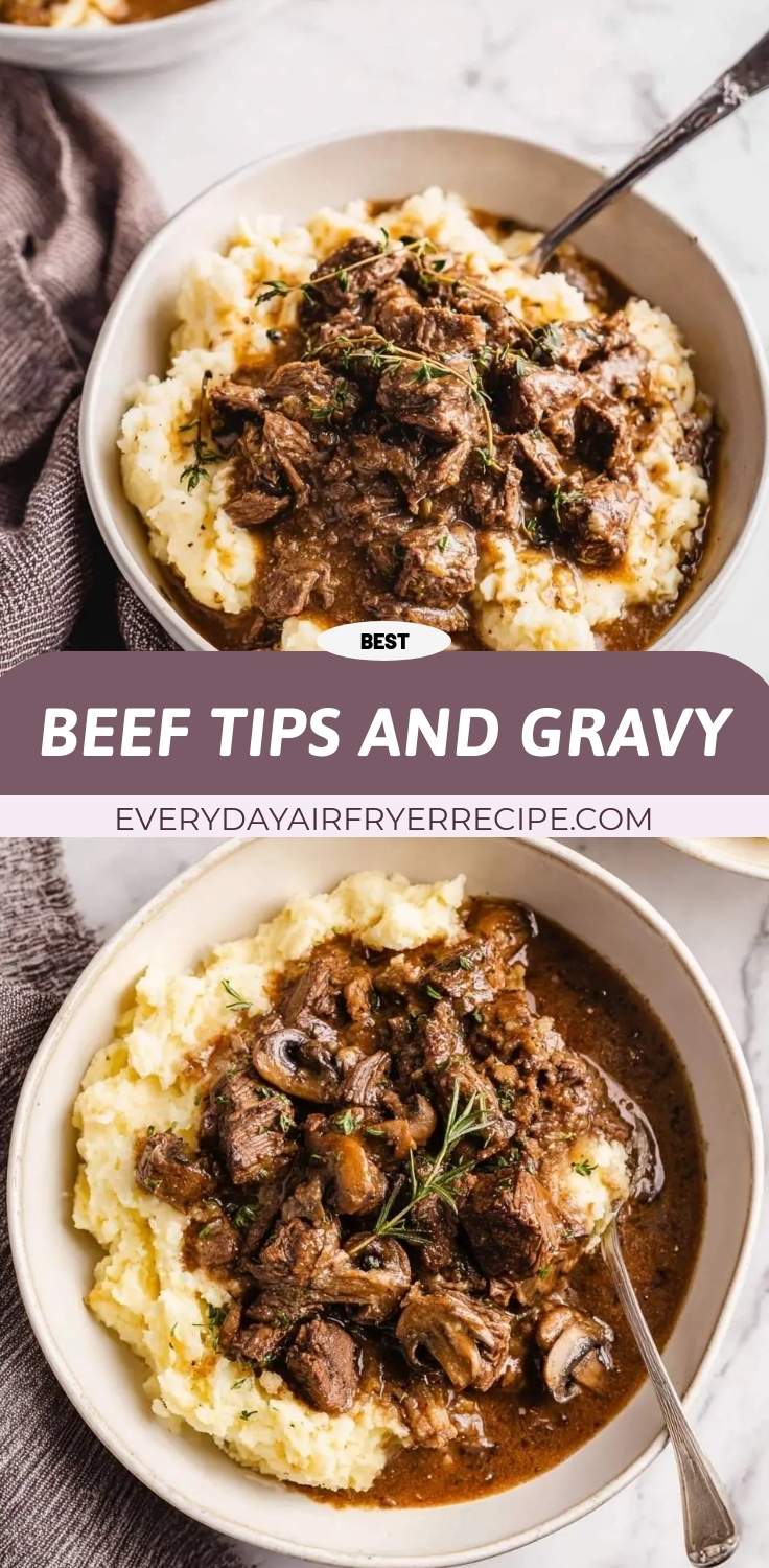 beef tips and gravy pinterest