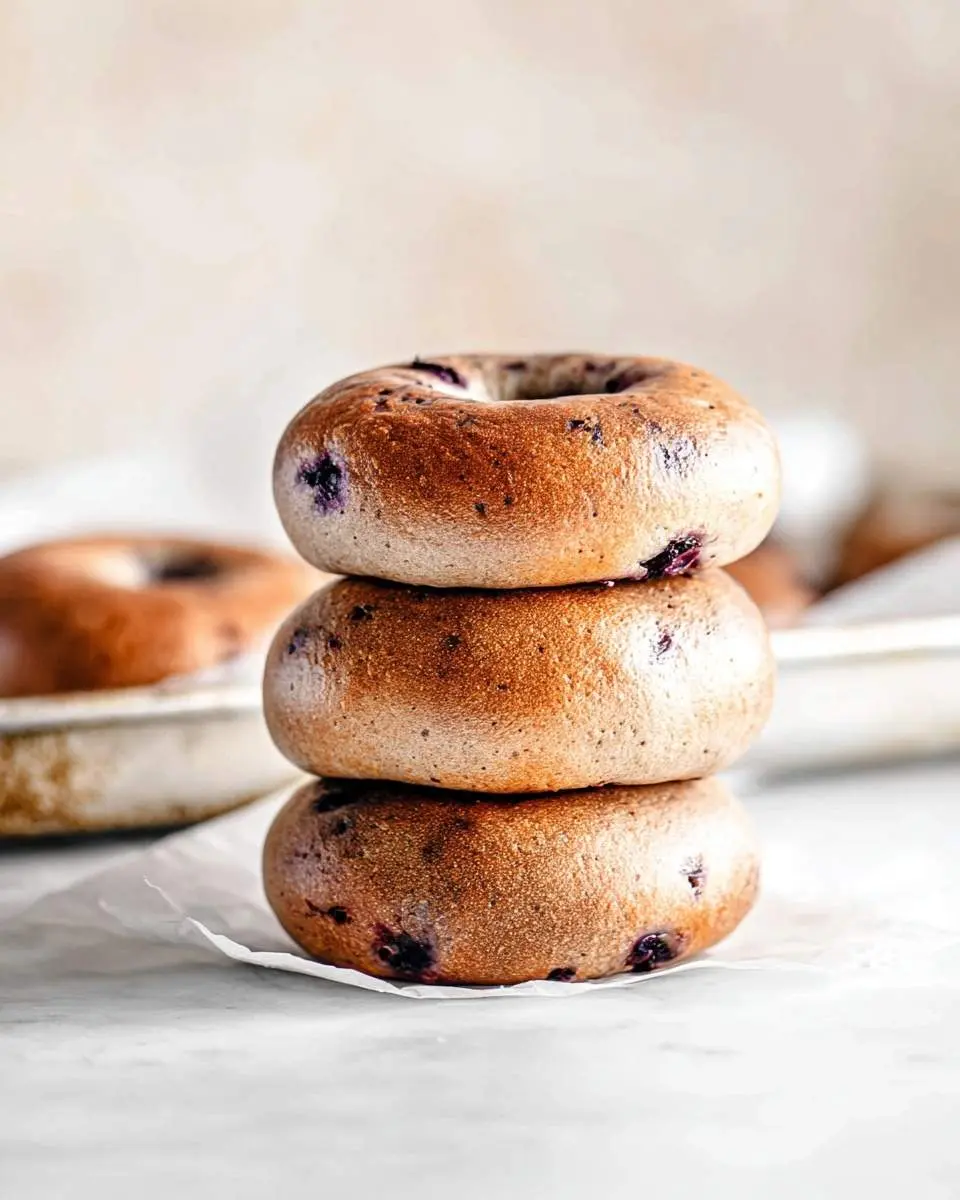 blueberry bagels recipe