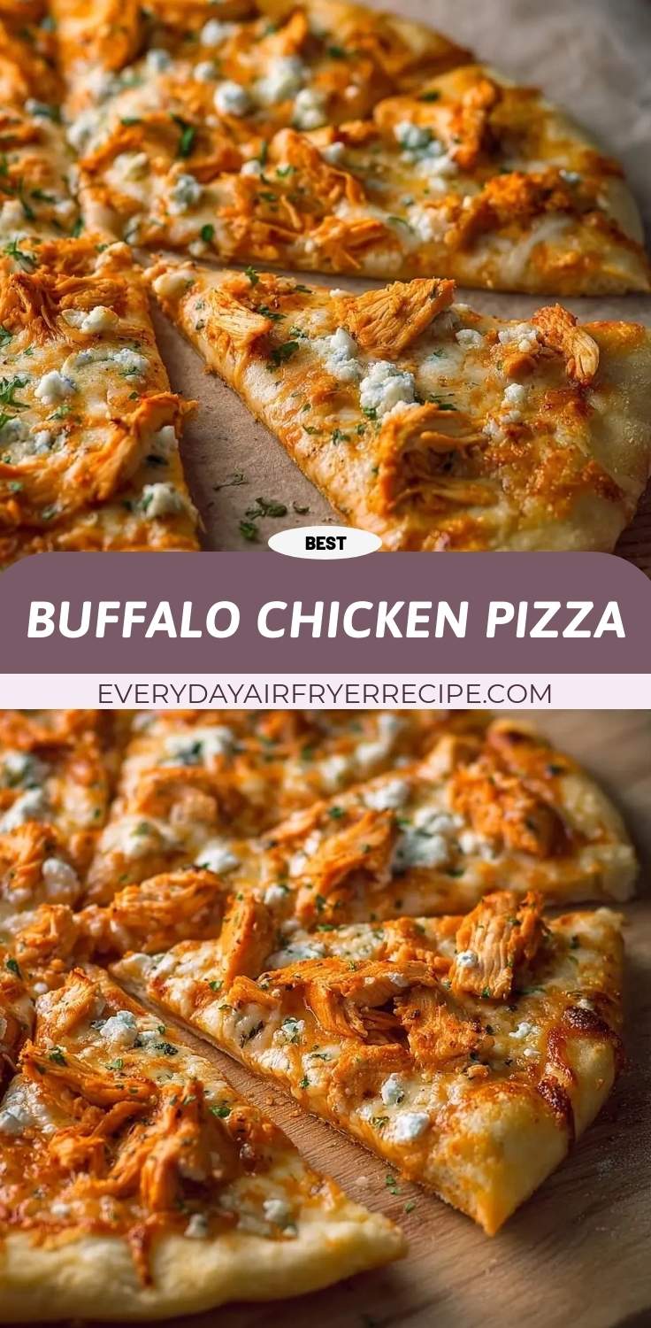 buffalo chicken pizza pinterest