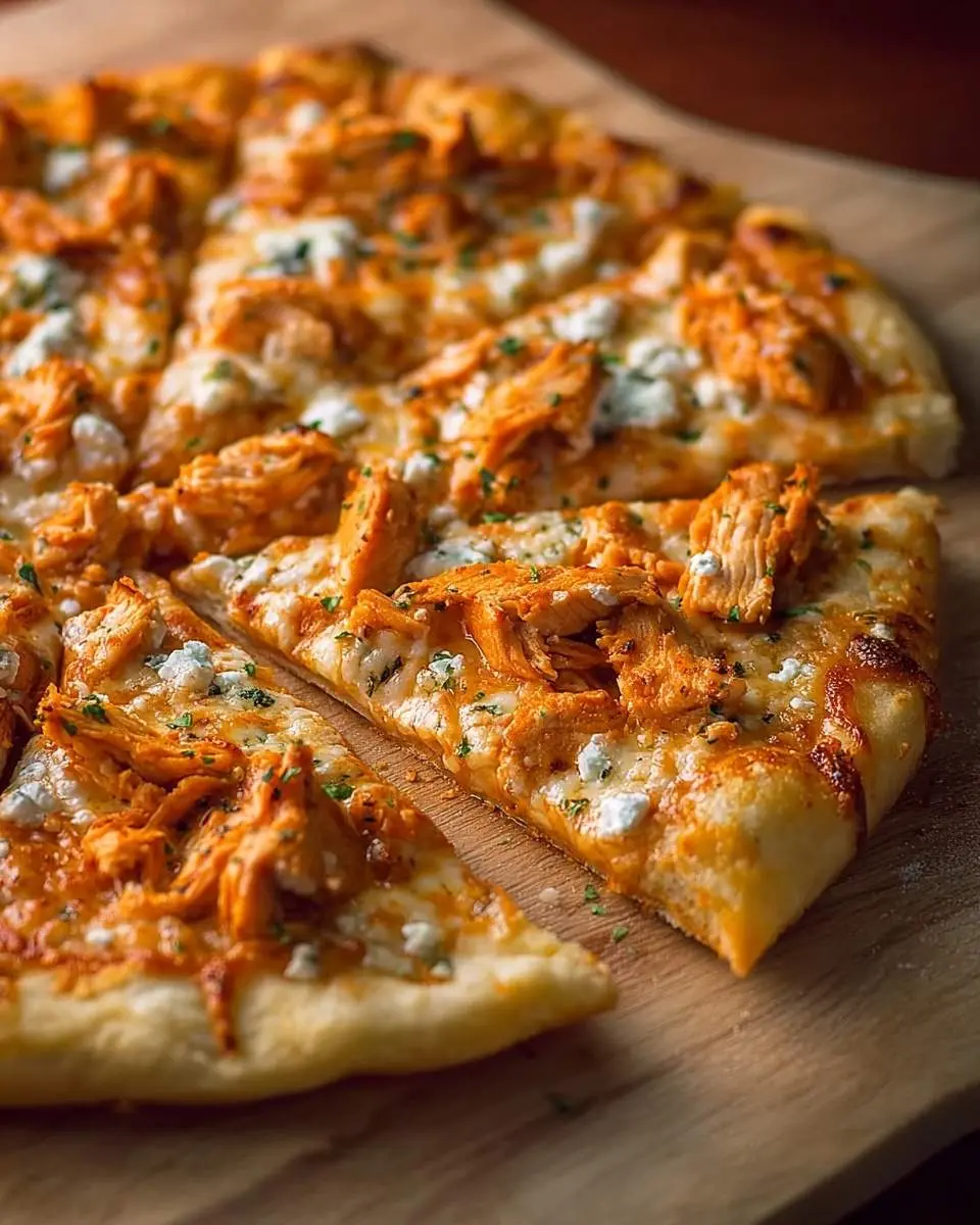 buffalo chicken pizza