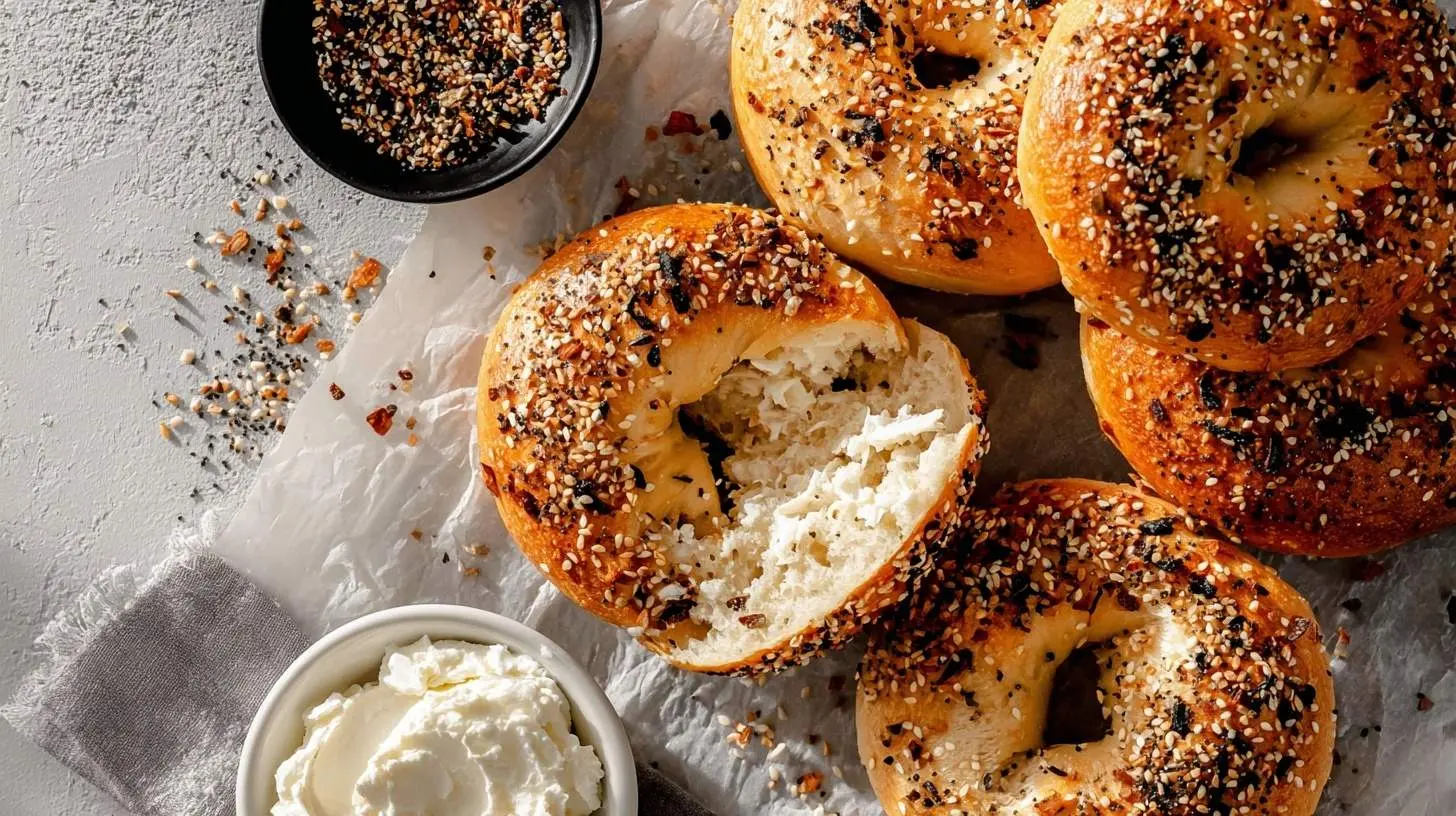 cottage cheese bagels
