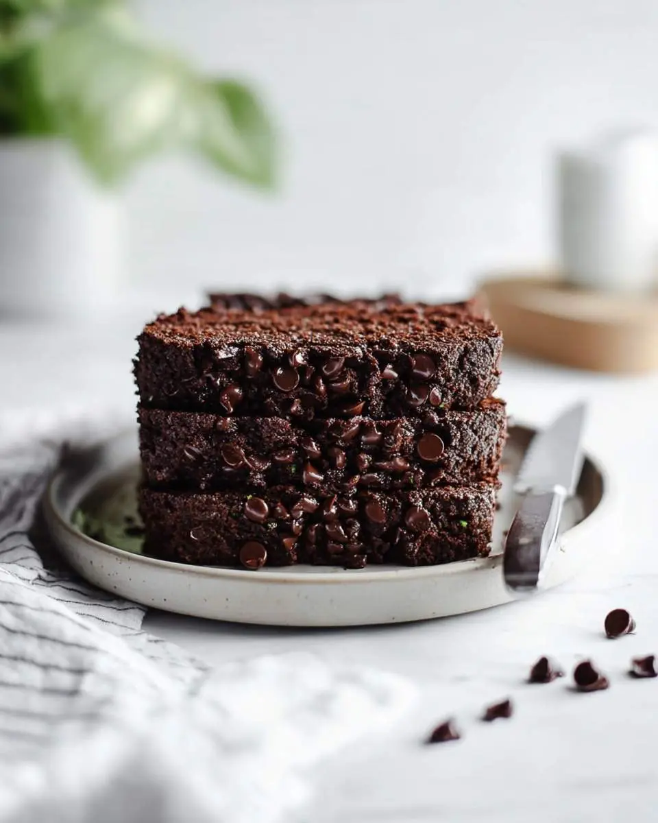 double chocolate zucchini bread recipe