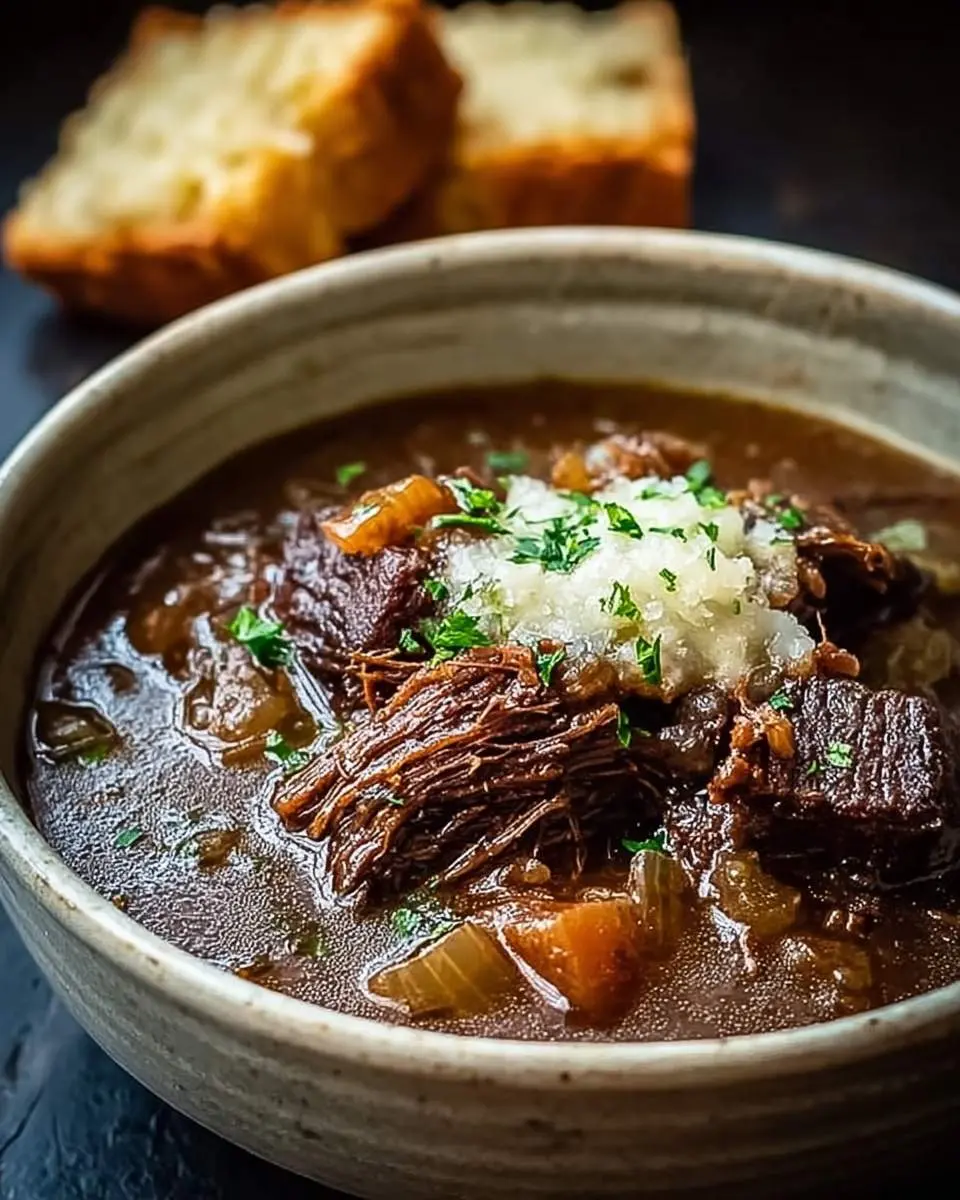 french onion short rib stew