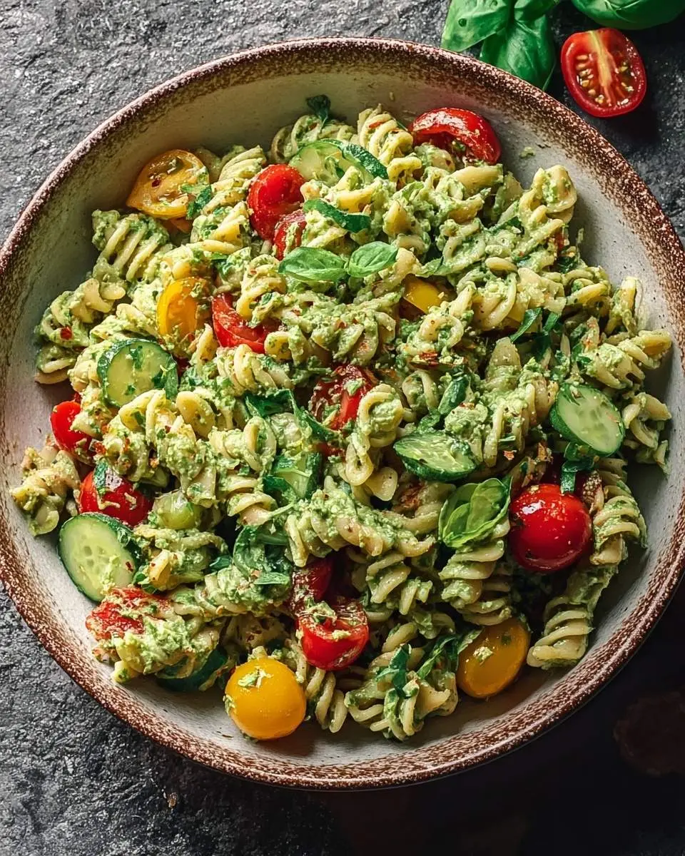 green goddess pasta salad recipe