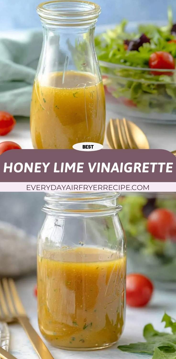 honey lime vinaigrette pinterest