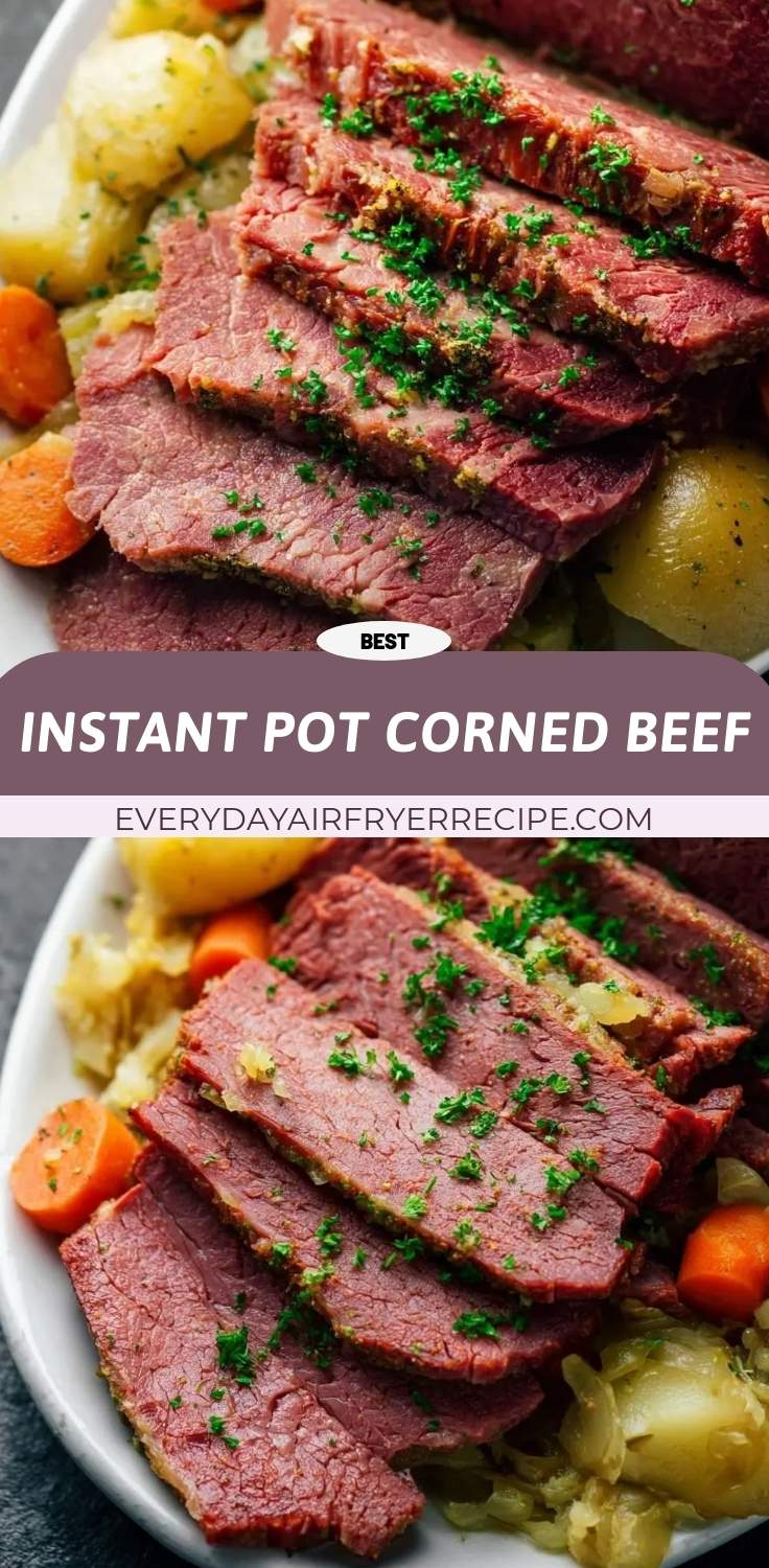 instant pot corned beef pinterest