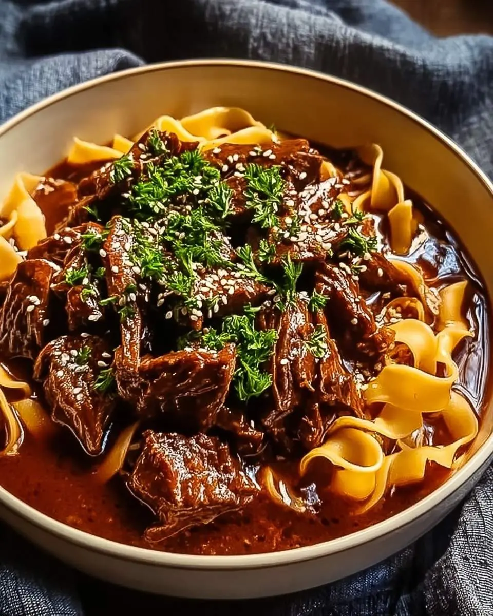korean beef noodles recipe