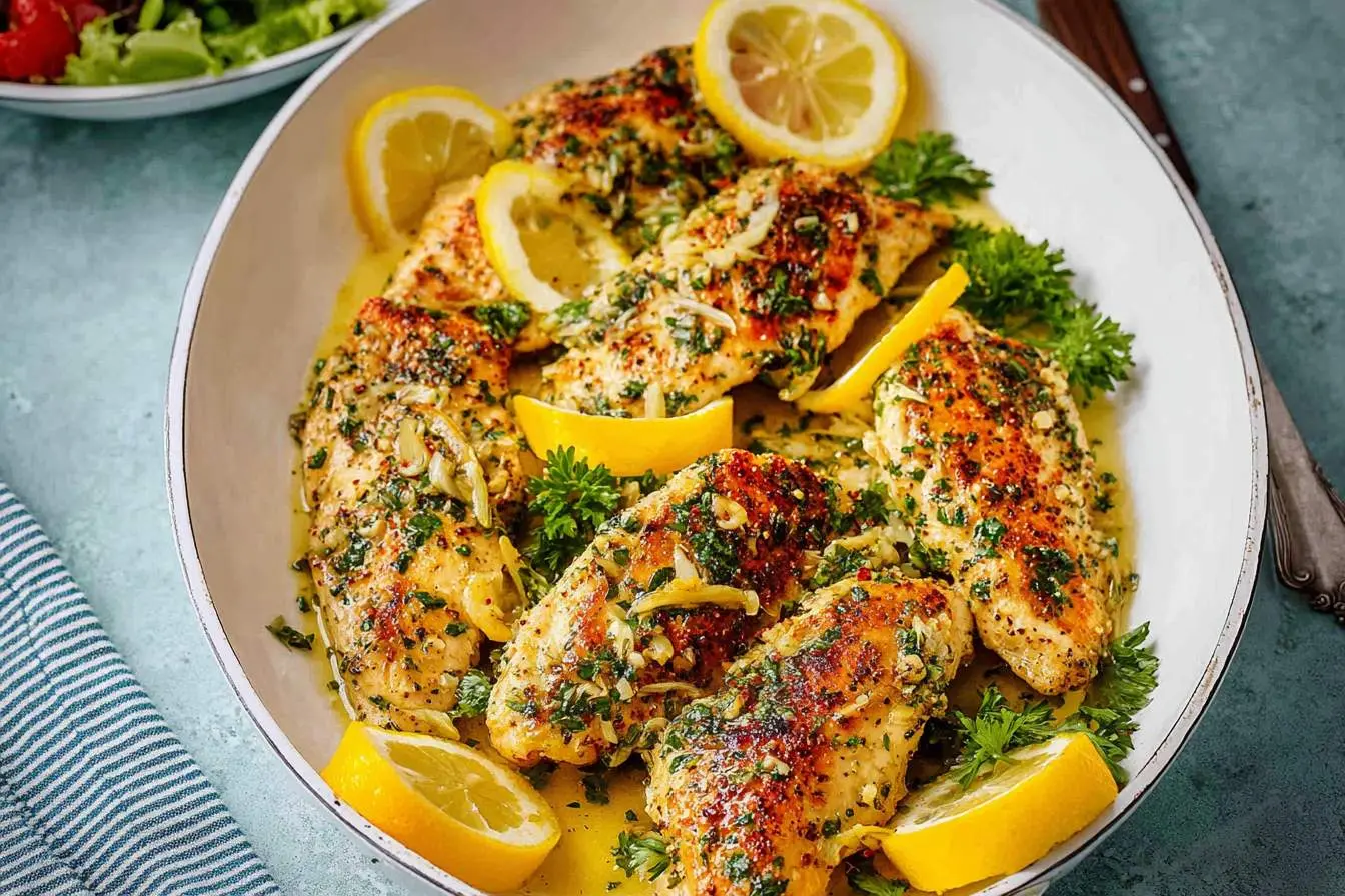 Effortless Healthy Crockpot Dinners: 15 Recipes to Try Tonight 34 Crockpot lemon garlic chicken