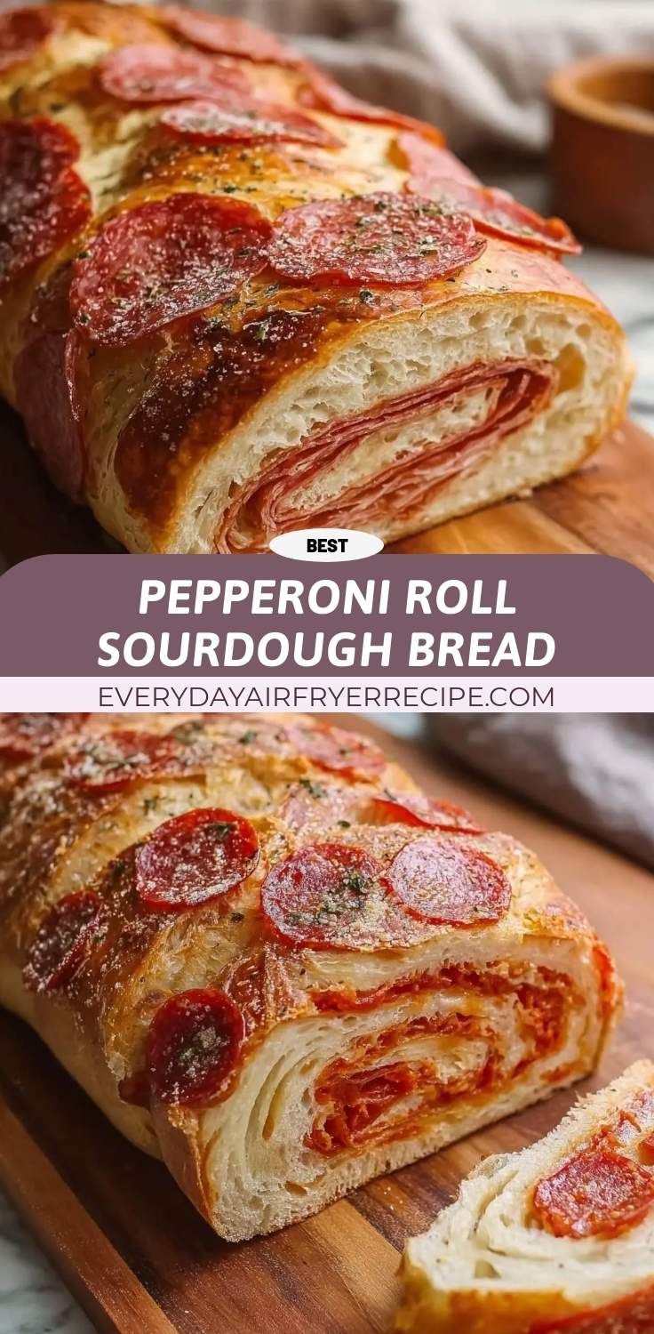 pepperoni roll sourdough bread pinterest