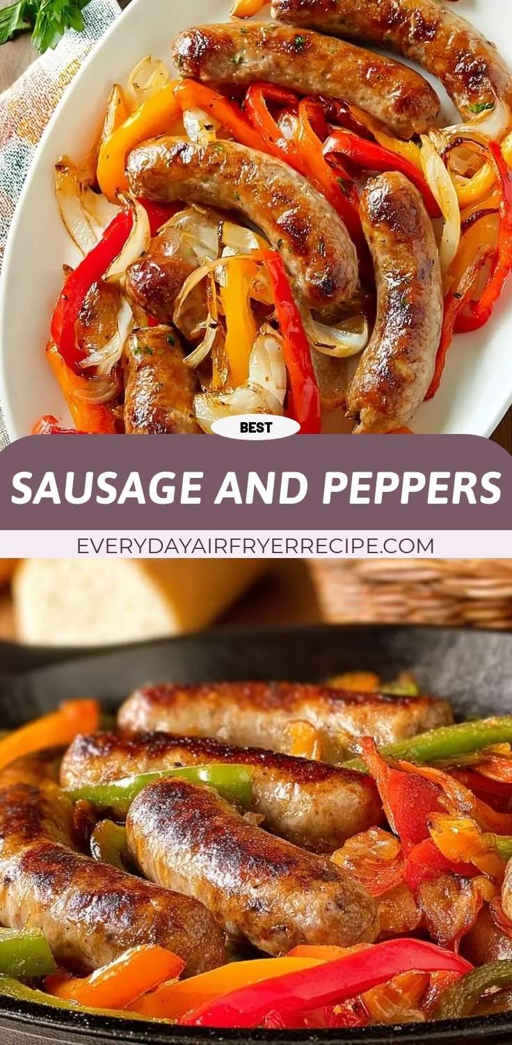 sausage and peppers pinterest