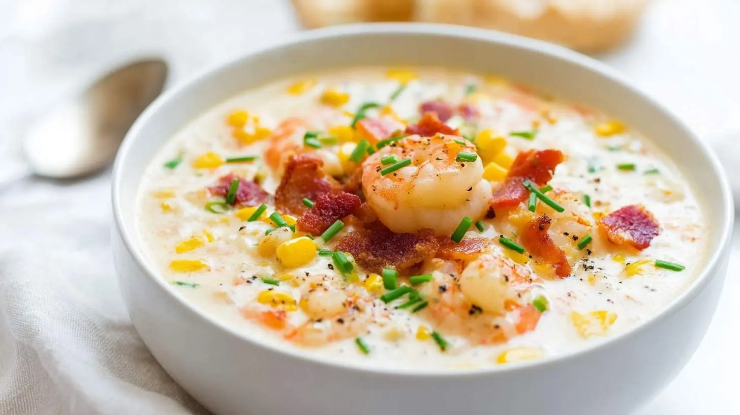 shrimp corn bisque
