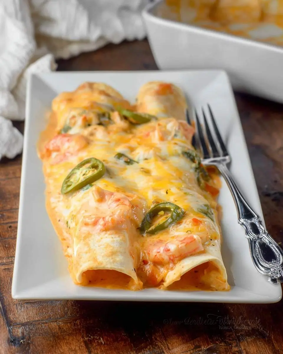 shrimp enchiladas