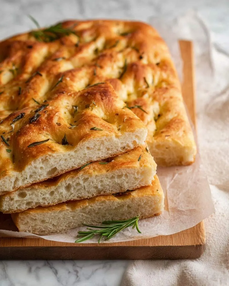 sourdough focaccia bread recipe