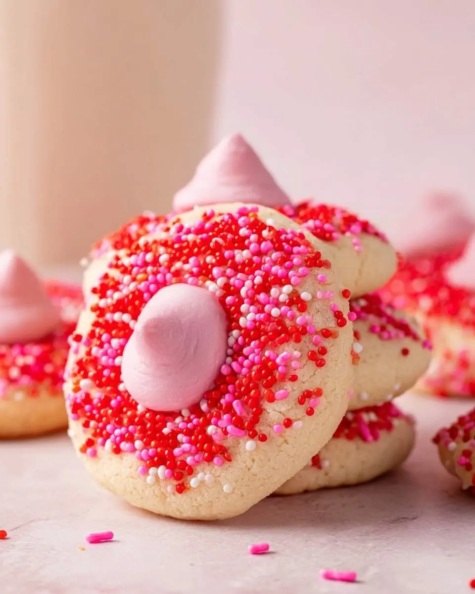 strawberry kiss cookies recipe 1