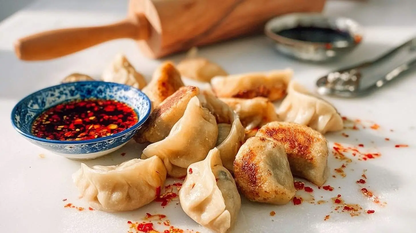 vegan dumplings