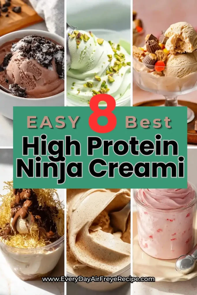 8 Easy High Protein Ninja Creami Recipes