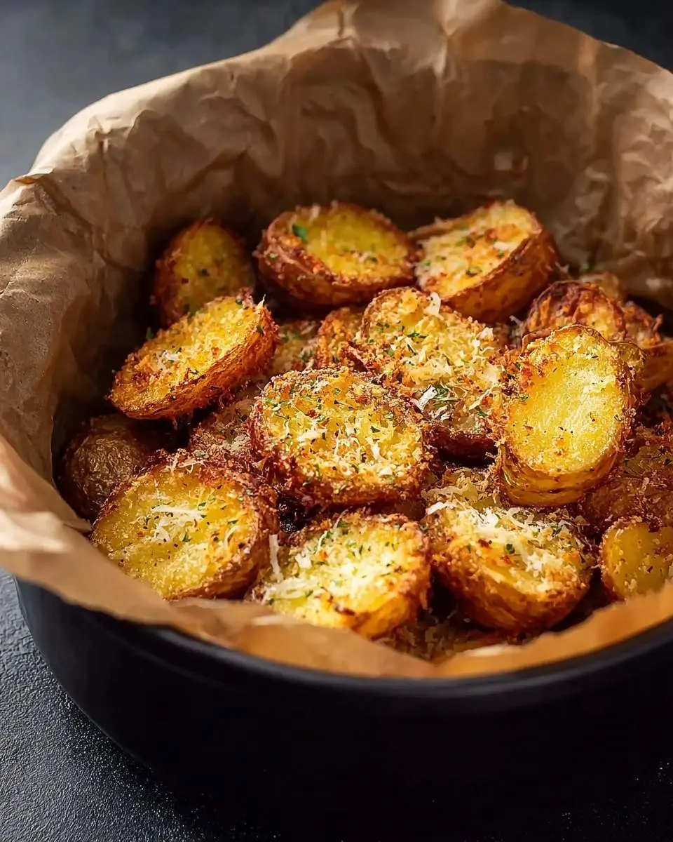 air fryer parmesan potatoes recipe 1