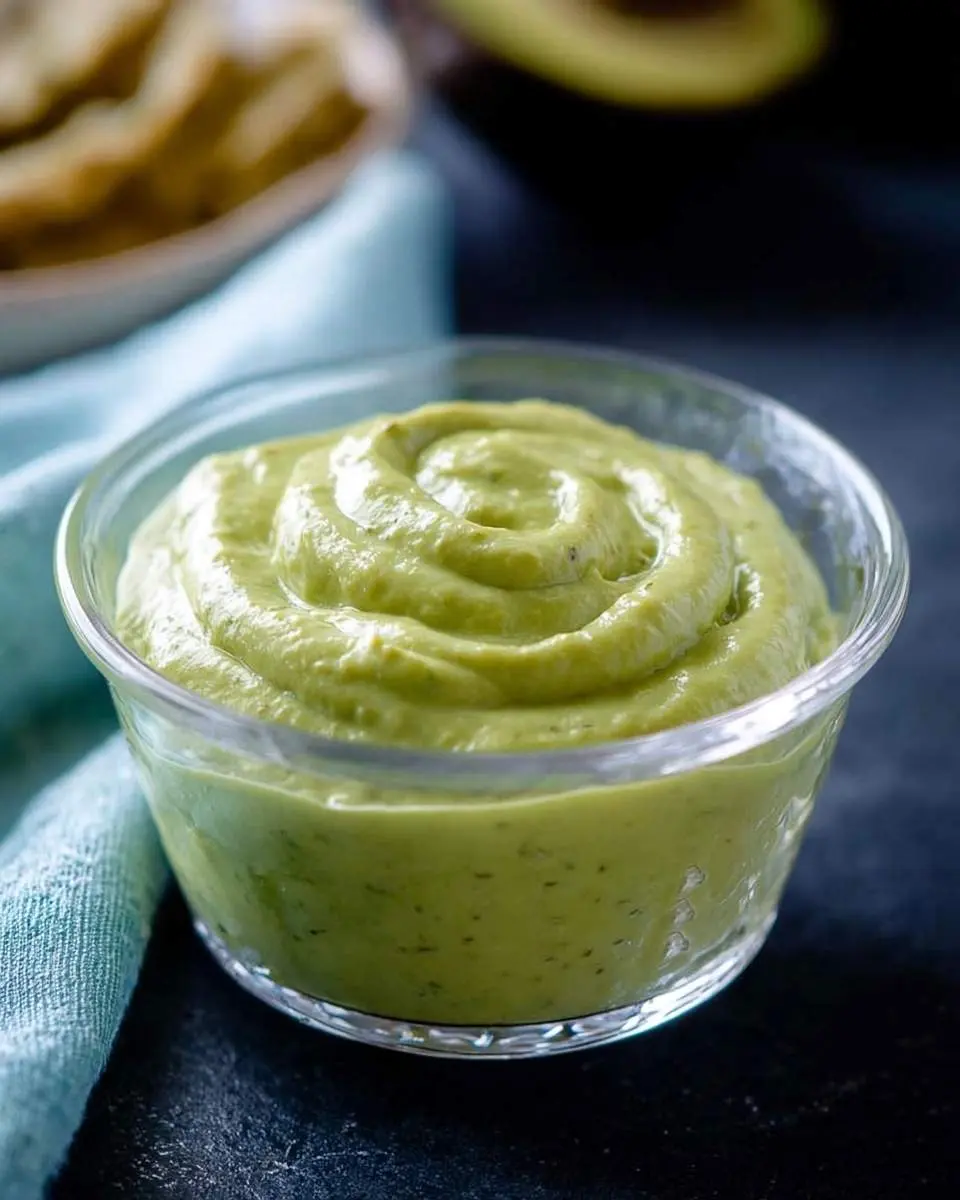 avocado sauce recipe 1