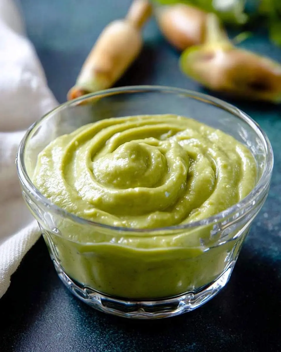 avocado sauce recipe