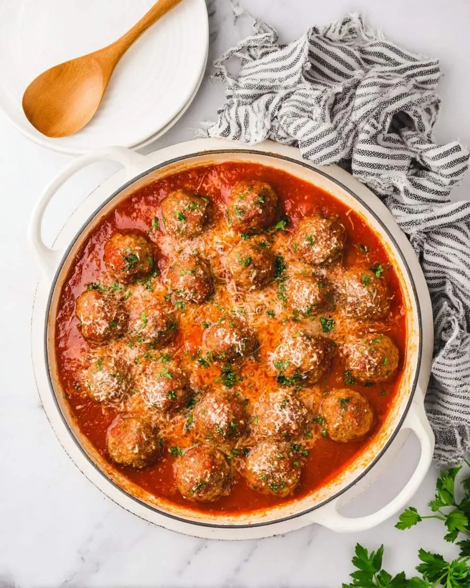 baked italian meatballs recipe