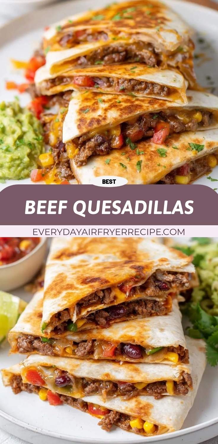 beef quesadillas pinterest