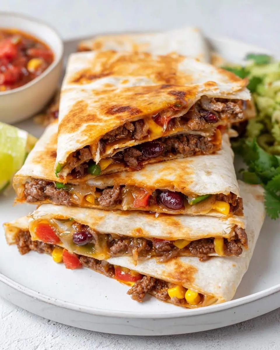 beef quesadillas