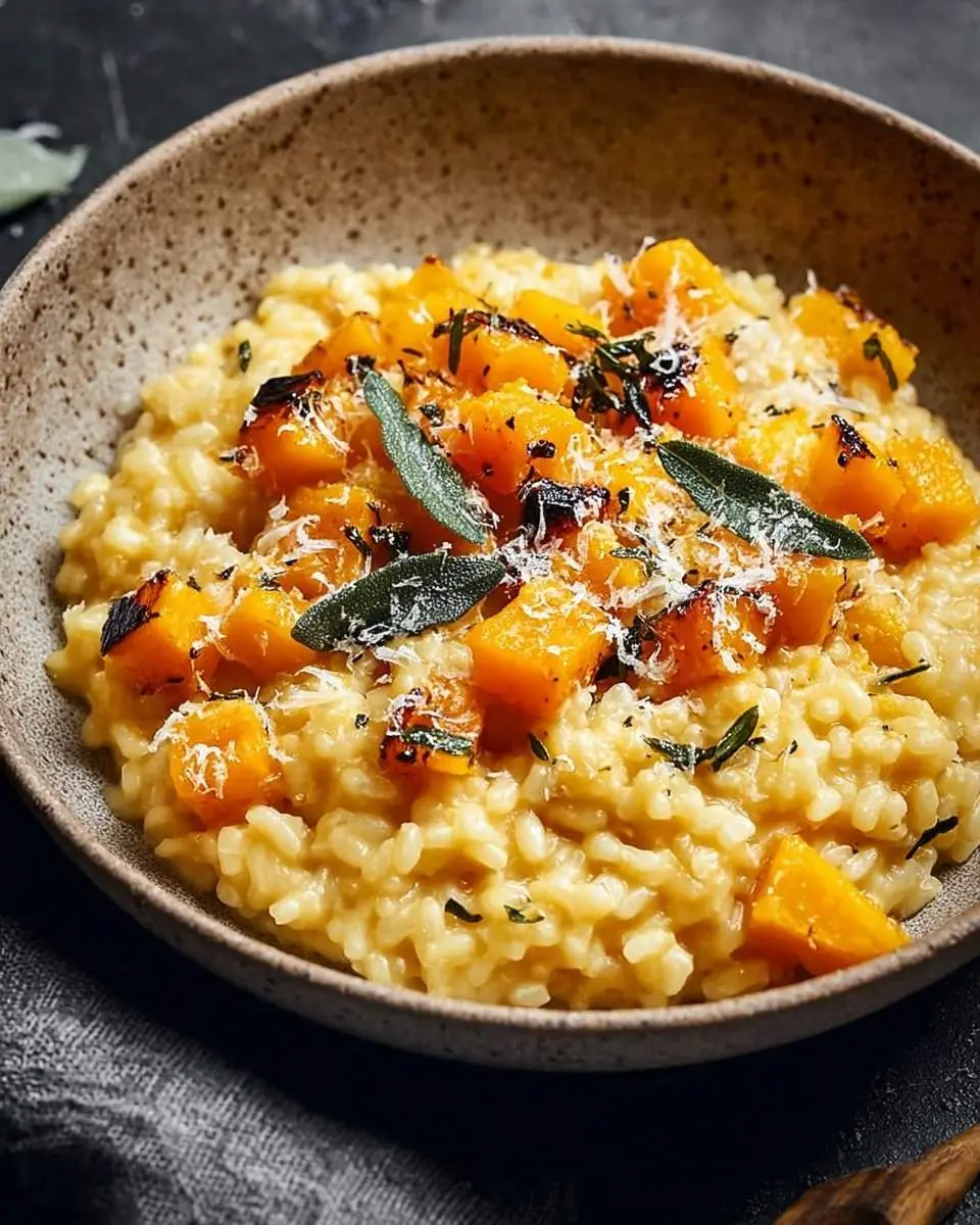 butternut squash risotto