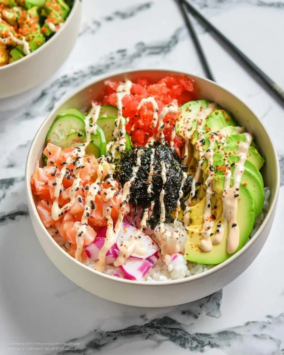 california sushi bowls recipe