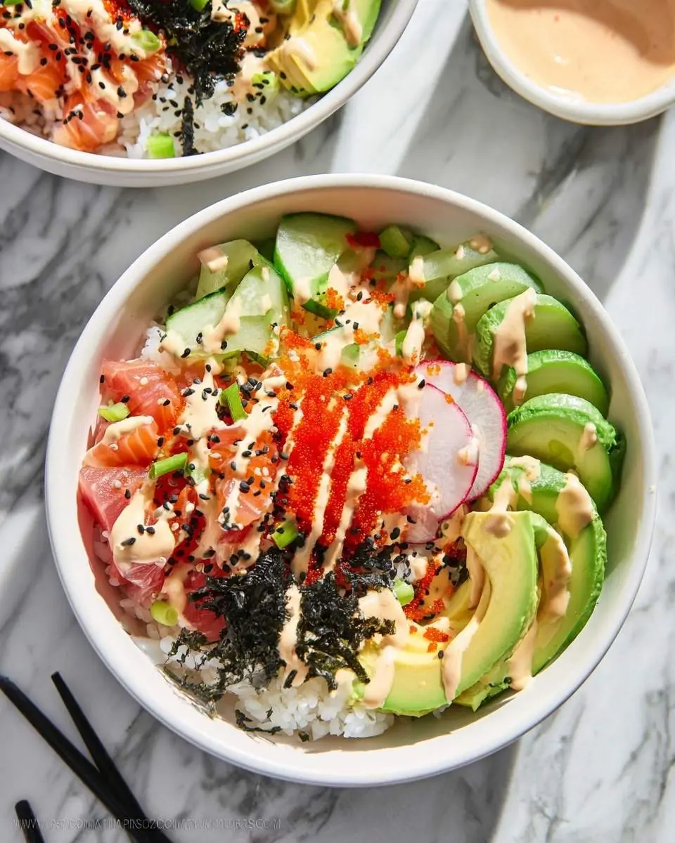 california sushi bowls