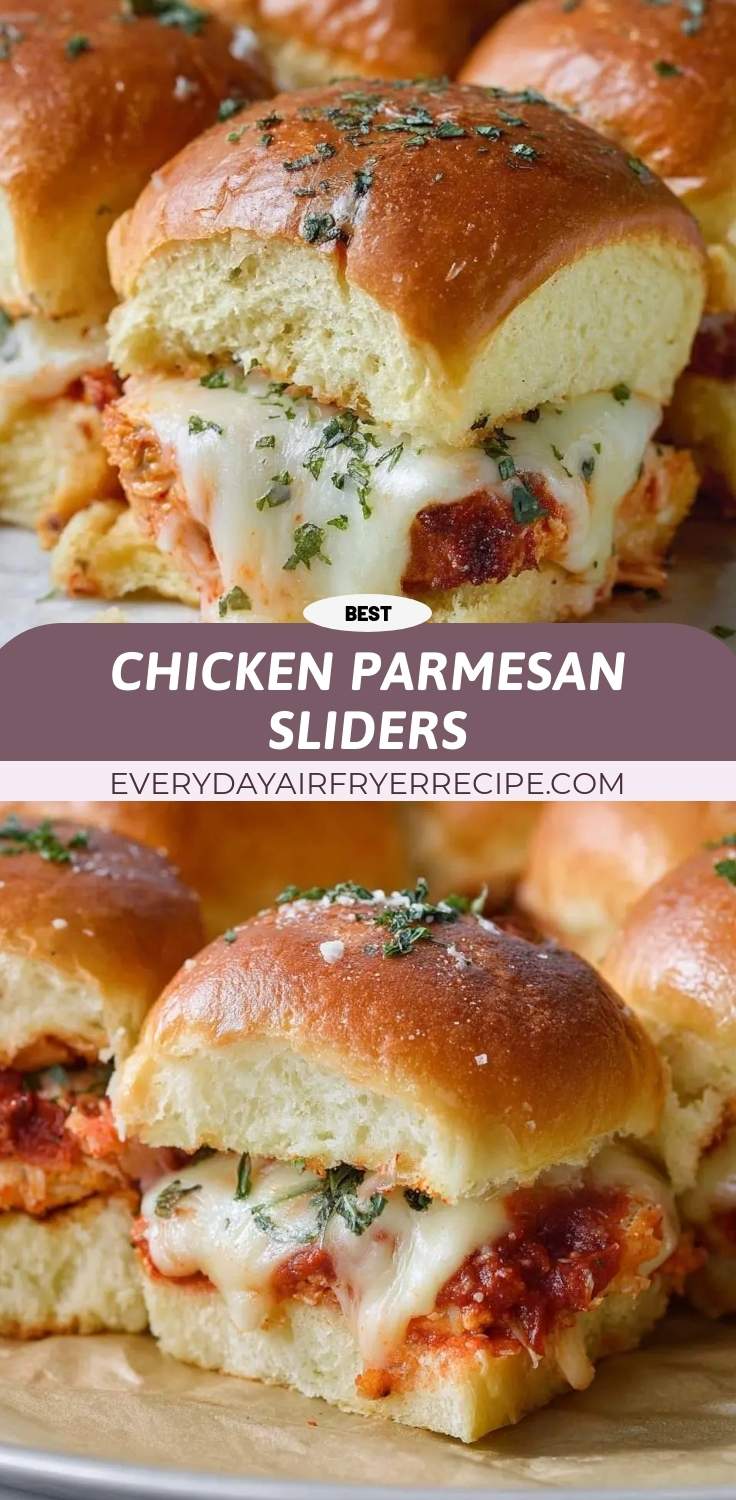 chicken parmesan sliders pinterest