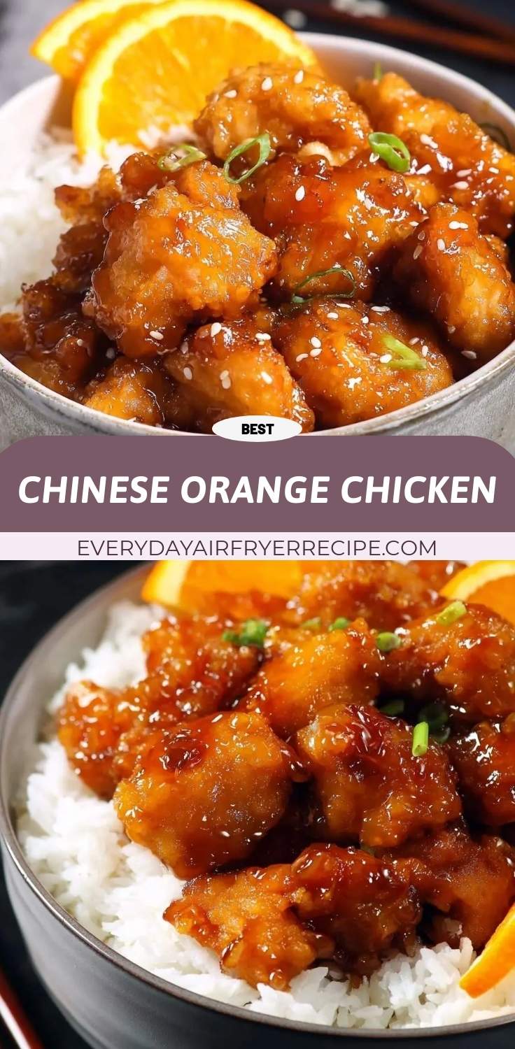 chinese orange chicken pinterest