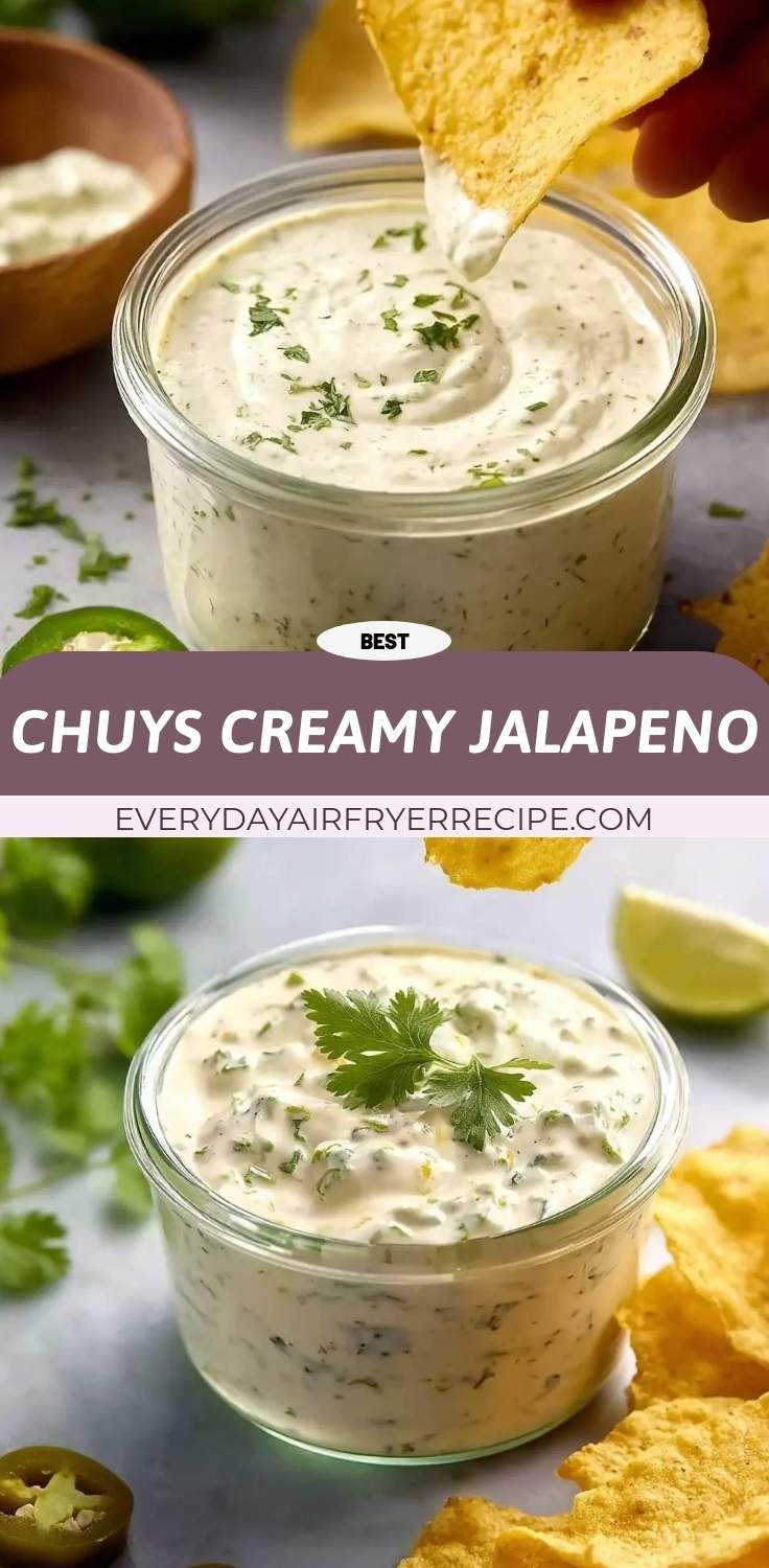 chuys creamy jalapeno pinterest