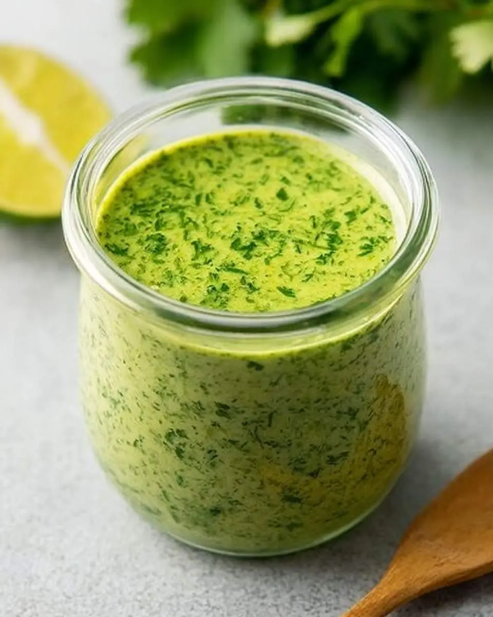 cilantro lime sauce