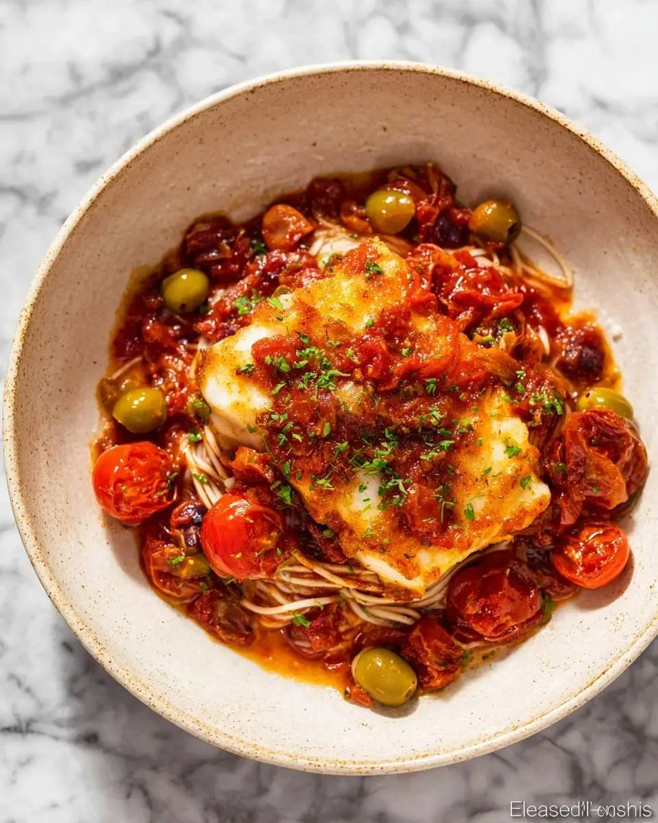 cod with tomatoes
