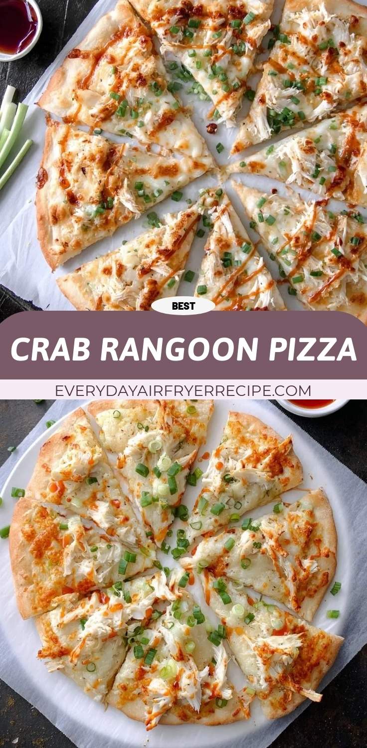 crab rangoon pizza pinterest