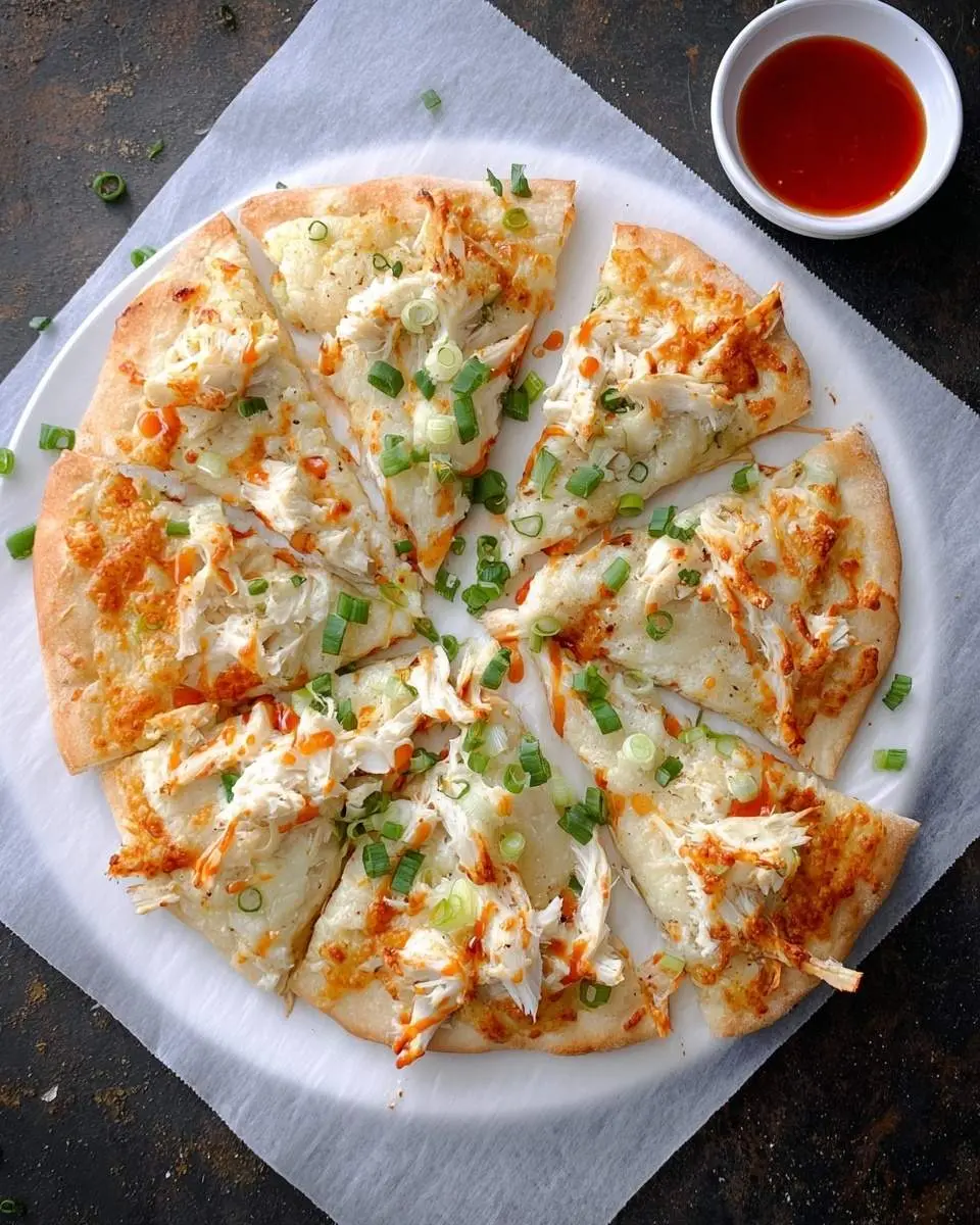 crab rangoon pizza