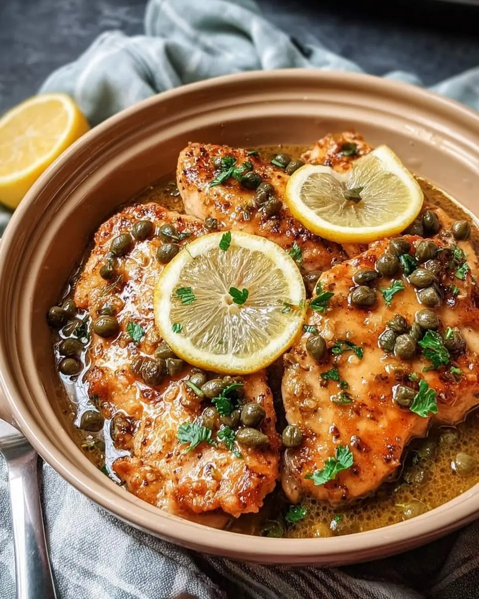 crockpot chicken piccata
