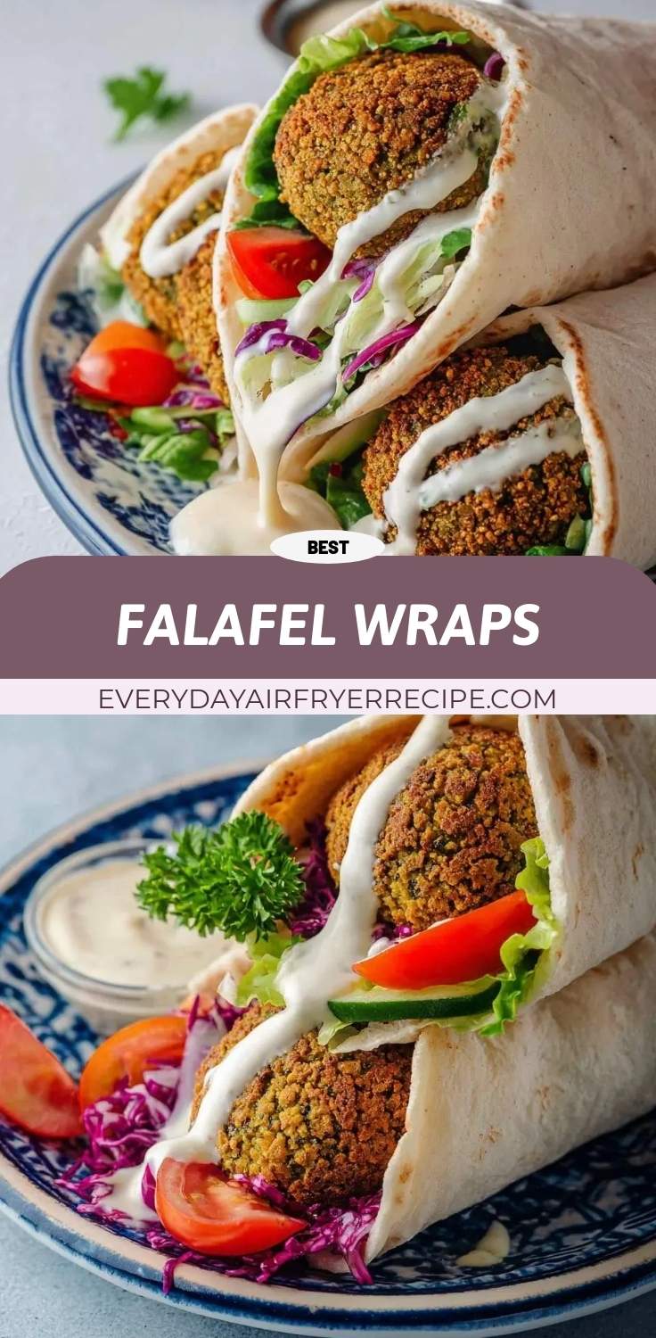 falafel wraps pinterest