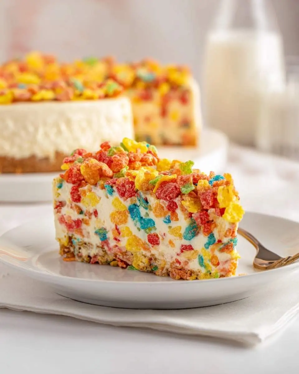 fruity pebbles cheesecake recipe