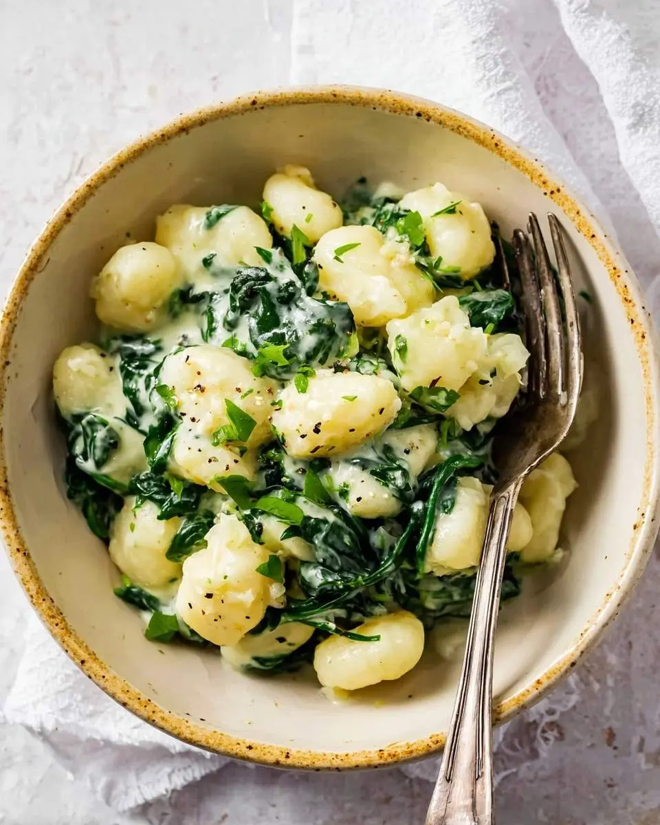 gnocchi with spinach recipe 1