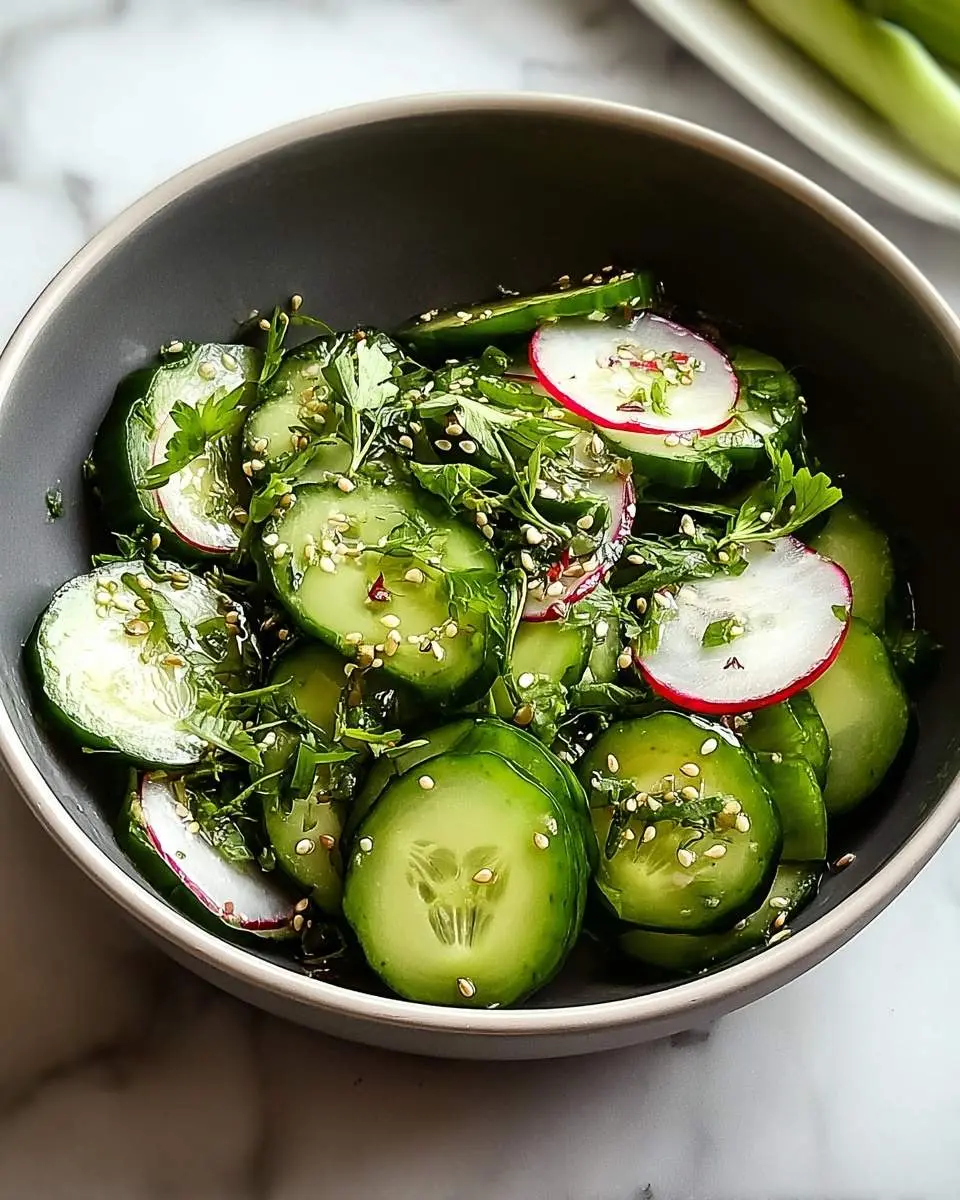 korean cucumber salad recipe