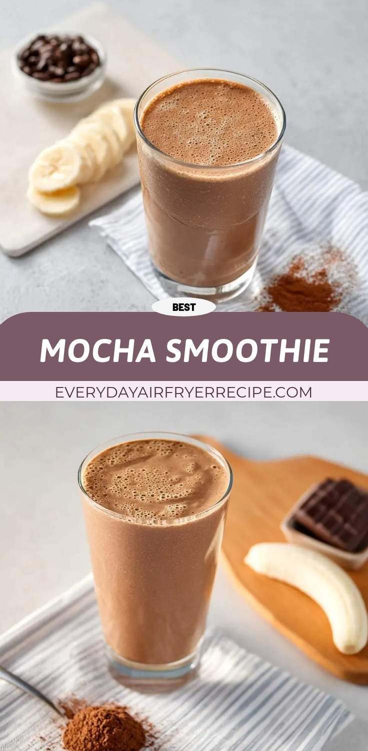 mocha smoothie pinterest