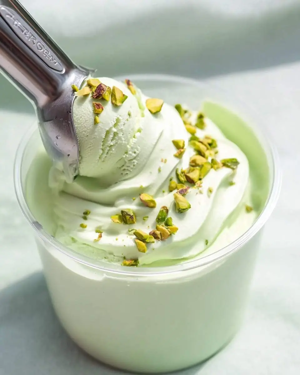 Ninja Creami Pistachio Ice Cream
