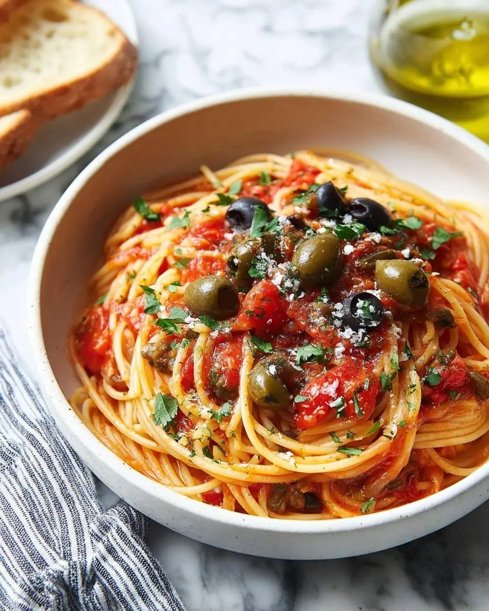 pasta puttanesca