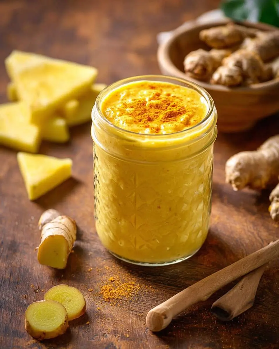 pineapple ginger turmeric recipe