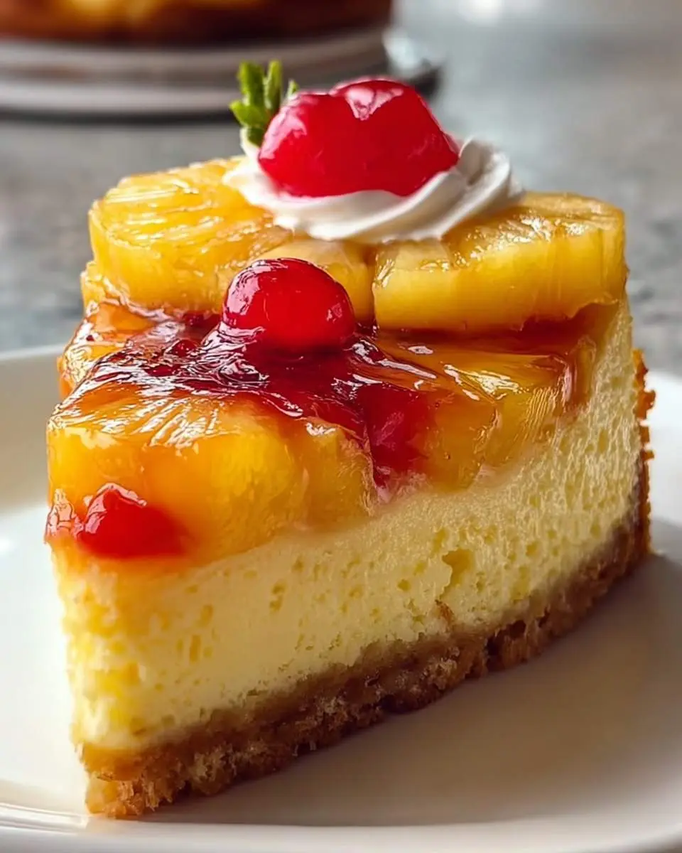 pineapple upside down cheesecake recipe 1