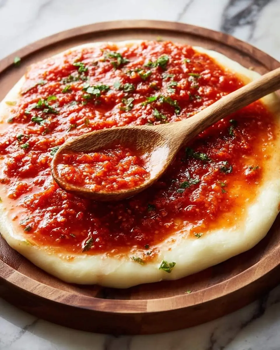 san marzano pizza sauce recipe