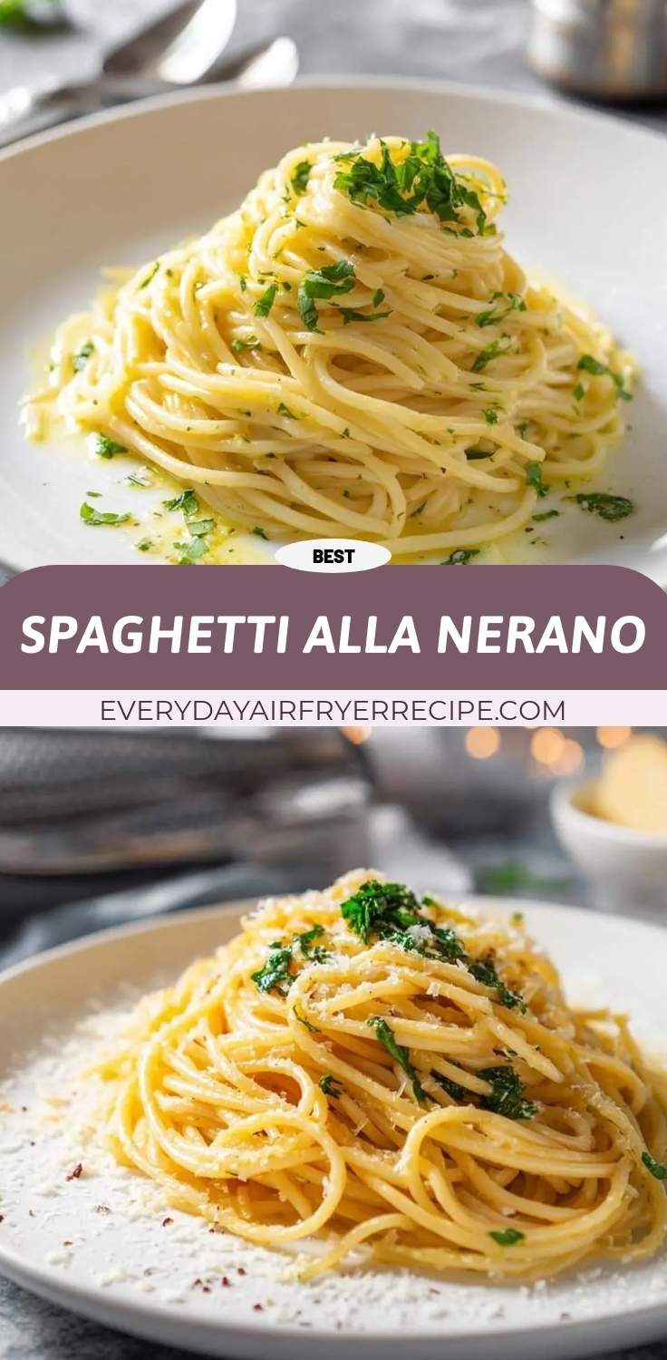spaghetti alla nerano pinterest