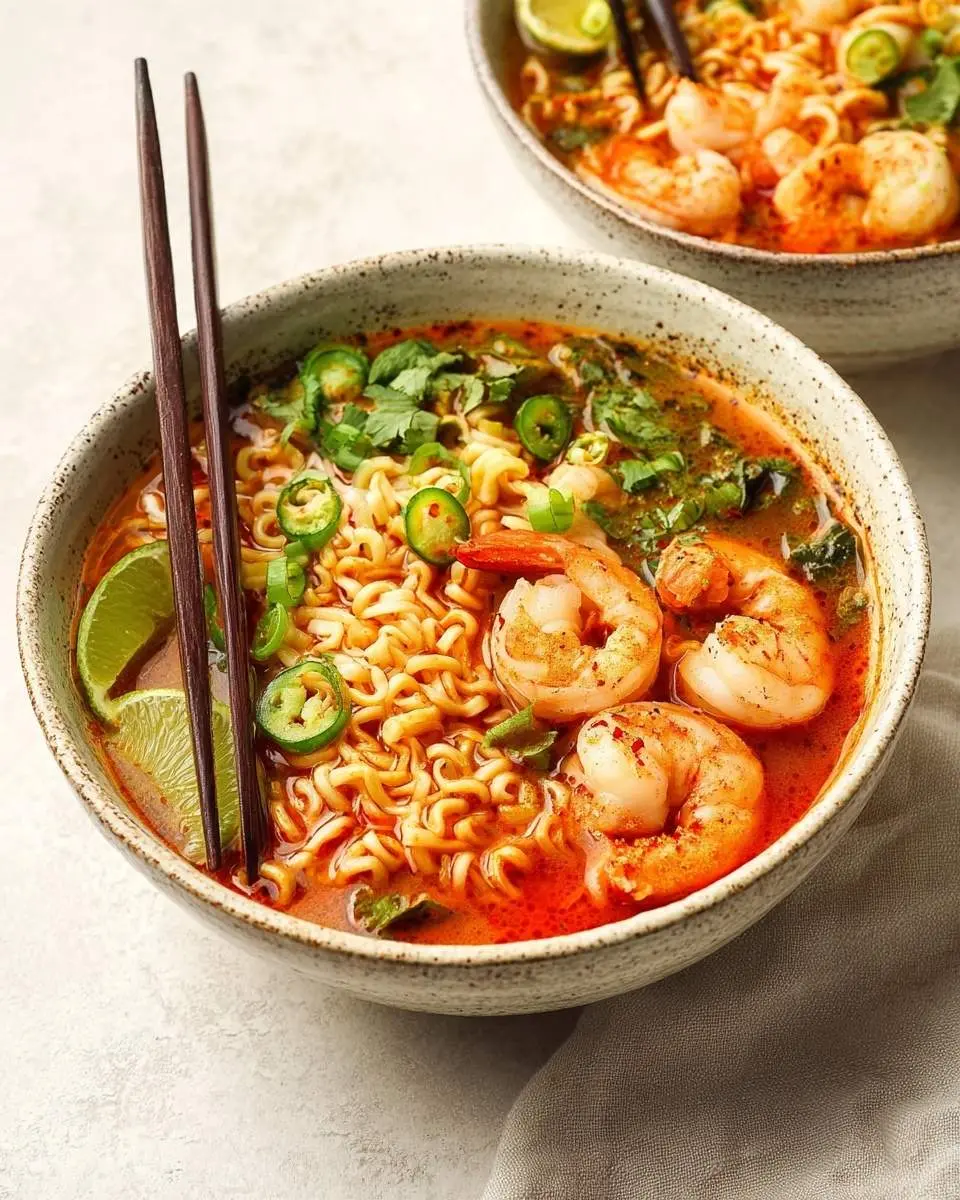 spicy shrimp ramen